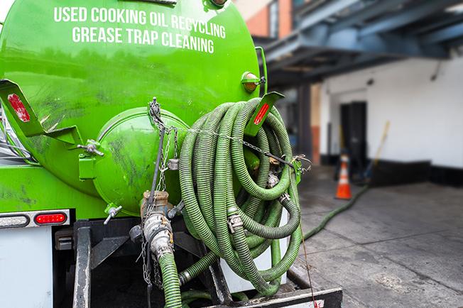 Grease Trap Cleaning of Novi staff